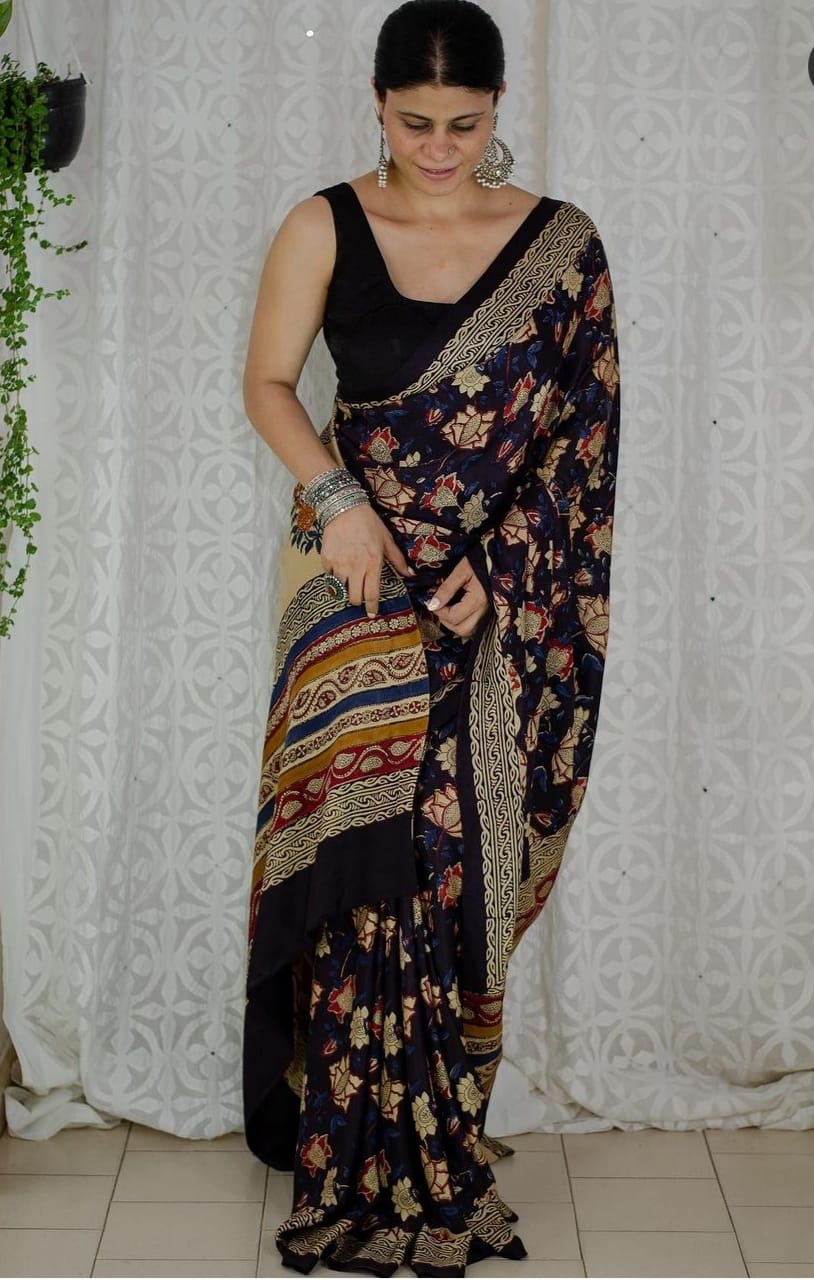 VK 4199 Imported  Cotton Printed Sarees Wholesale Shop In Surat 